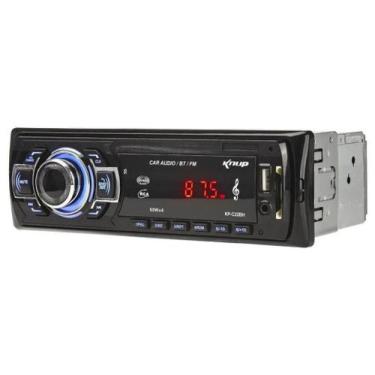 Imagem de Som Automotivo Radio Knup Bluetooth Mp3 Usb Sd Controle Remo