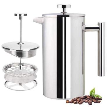 Imagem de Cafeteira Prensa Francesa Aço Inox 800ml Premium - Performance, Cafete