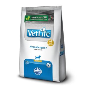 Imagem de Ração Seca Vet Life Natural Hypoallergenic para Cães de Raças Mini com