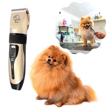 Imagem de Máquina De Tosa De Pelos Para Pet Animal de Estimação Profissional Sem