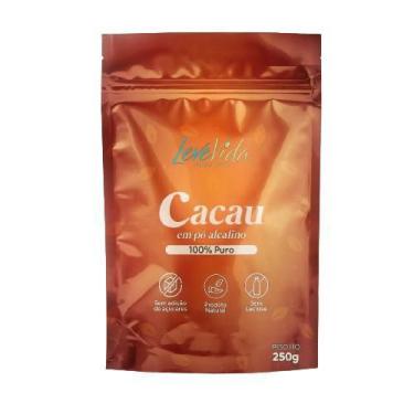 Imagem de Cacau em Pó Alcalino 100% Puro 250g - Leve Vida