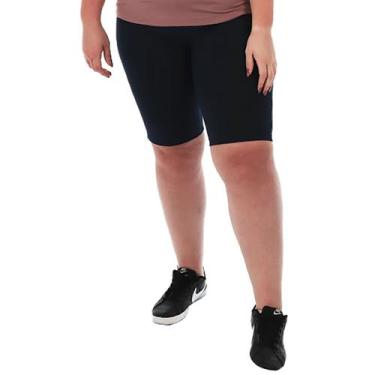 Imagem de Bermuda Feminina Fitness Modelo Ciclista Plus Size: GG ao G3 - Tche, G