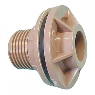 Imagem de Adaptador  C/Flange Pvc Tigre 1 Marrom
