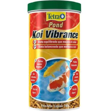 Imagem de Alimento para Peixe Tetra Peixe Koi Vibrance Sticks - 140g