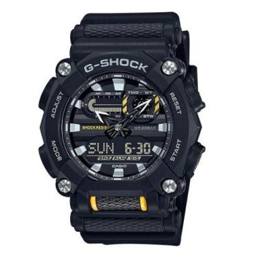 Imagem de Relógio Masculino Casio G-Shock Preto Anadigi GA-900-1ADR