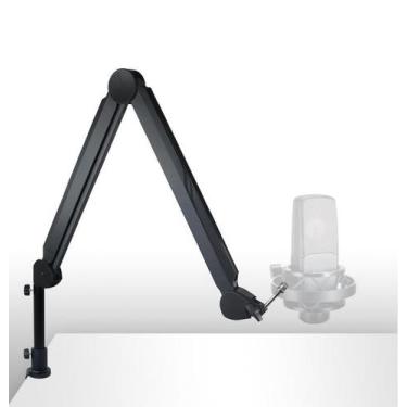 Imagem de Pedestal Braço Articulado Wave Mic Arm Sm7B,Mv7,Hyperx,C1 - Aj Som Ace