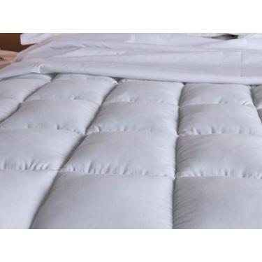 Imagem de Pillow Top Queen 100% Fibra Siliconada 1,60x2,00MT - Tecido Percal - M