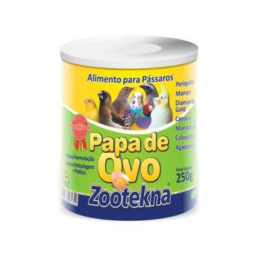 Imagem de Papa de Ovos Zootekna para Pássaros - 250g