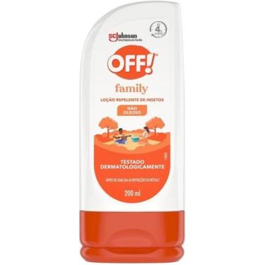 Imagem de Repelente OFF Family Loção 200ML, Colorido, Original, 1 Unidade, 200ml