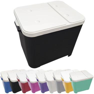 Imagem de Container Porta Ração Canister Plástico com Tampa Protege Conserva Fur
