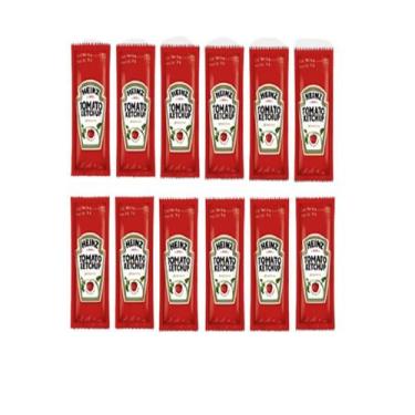 Imagem de Catchup Heinz Atacado 144 Unidades Tradicional Ketchup Gostoso Lanchon