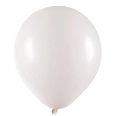 Imagem de Balão de Látex Branco - 8 Polegadas - 50 Unidades - Art Latex - Art-La