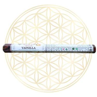 Imagem de Incenso Indiano Goloka Varetas Linha Jardim 40CM, Vanilla