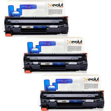 Imagem de 3x Toner Compativel 283a 83a Novo M125 M127 M127fn M225 M201 - Byqualy