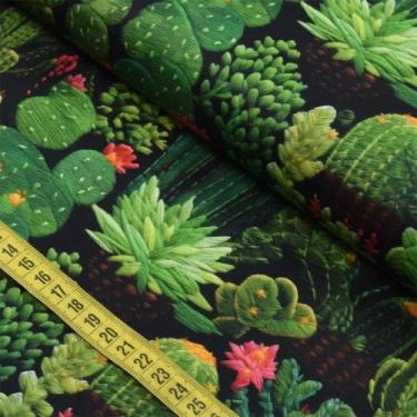 Imagem de Tecido Estampado Para Patchwork - Cactos 5 (0,50x1,50) - Fabricart