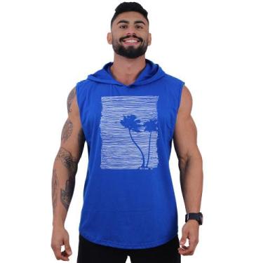 Imagem de Regata Longline com Touca Masculina MXD Conceito Praia Rabiscada, EG, 