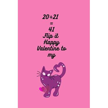 Imagem de Happy Valentine to my: Saint valentin cadeau joli journal cadeau femme fille, valentine's day gift, funny notebook , carnet pour femme , notebook and ... saint valentin pour femme , livre à remplir