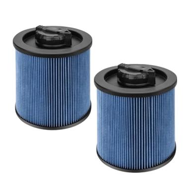 Imagem de Filtro de cartucho DXVC4002 para DeWalt DXV05P, DXV05S, DXV08S, DXV04T, DXV06G aspiradores de pó úmido/seco de 10 litros (pacote com 2) (pacote com 2 DXVC4001)