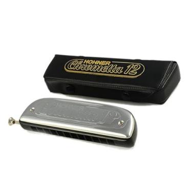Imagem de Para Iniciantes harmônica Gaita Cromática Original 48 12 Chave de C/chave de G Armônica Boca Ogans gaita(G)