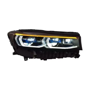 Imagem de Estilo do carro lâmpada de cabeça compatível para bmw série 7 g12 g11 led farol lente do projetor anjo olho faróis laser drl automotivo