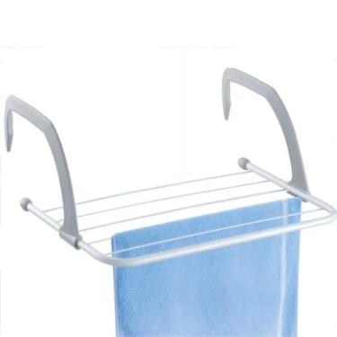 Imagem de Varal Portátil para Roupas Pequenas, Dobrável, Ideal para Portas e Janelas, para Apartamentos e Casas Compactas