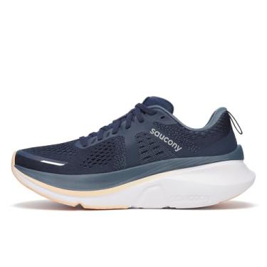Imagem de Saucony Tênis masculino Guide 18, Azul-marinho/damasco, 41