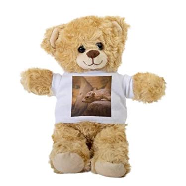 Imagem de Common Rock Hyrax Procavia Capensis Mammal Teddy Bear, Gift Stuffed Animal, Plush Teddy Bear with Tee, Welcoming Baby Gift, Gift for Her, Gift for Newborn, Cute Birthday Basket