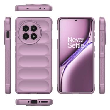 Imagem de Elubugod Capa compatível com OnePlus Ace 5, capa para celular TPU macia compatível com OnePlus 13R CPH2647 / Ace 5 Pro 5G PKR110 capa roxa