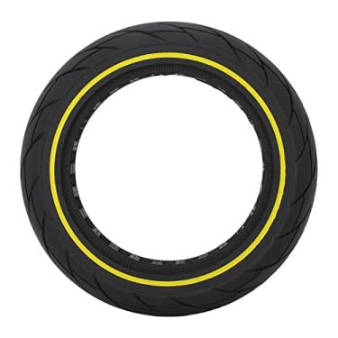 Imagem de Pneu Elétrico Scooter, 10x2.125 Pneus de Borracha Sólida Rodas de Scooter Elétrica Pneus de Pneu de Copo de Favo de Mel para Max G30