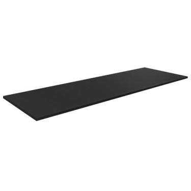Imagem de Tampo Para Balcao 150 cm Preto REAJL - REAJL Moveis, Preto