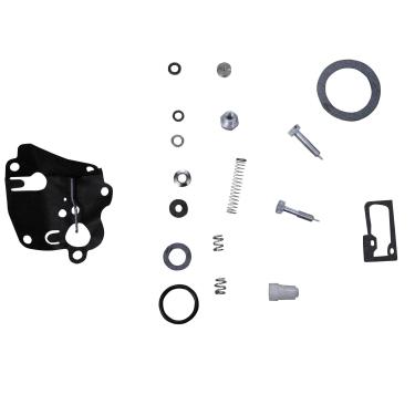 Imagem de GardenPal Kit de revisão de carburador 494623 para modelos Briggs & Stratton, compatível com motores verticais 3HP, 4HP; kit de revisão para cortador de grama (18 peças)