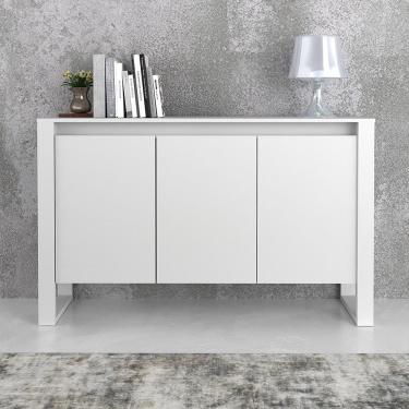 Imagem de Balcão para Escritório com 03 Portas ME4147 Branco Tecnomobili