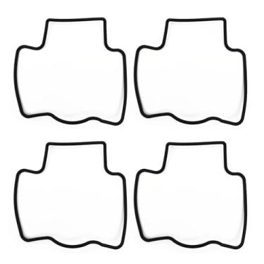 Imagem de Carcaça de vedação inferior do carburador (borracha) compatível com ZX750H ZX750L ZX750J ZX75P ZX750 ZX 750 H L J P (4 peças)