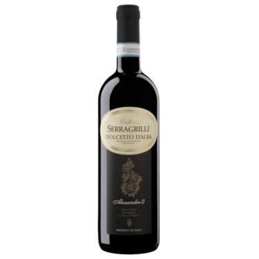 Imagem de Vinho Italiano Tinto Dolcetto D'alba Doc Alessandro II 2020 - SERRAGRI