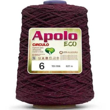 Imagem de Barbante Apolo Eco 4/6 COR 600G - Círculo, 7136-Marsala