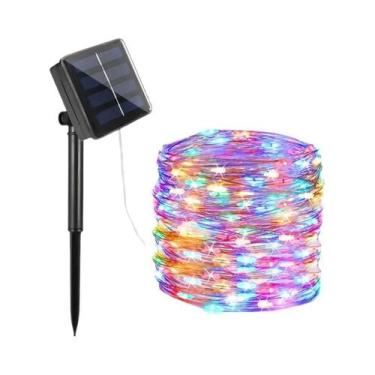 Imagem de Luzes de Fadas LED Solares - À Prova D'Água para Festa e Natal, 1x mul