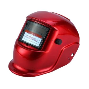 Imagem de Generic Máscara de solda de soldagem de escurecimento automático Capuz do soldador, face protetora de cabeça montada na cabeça resistente a desgaste