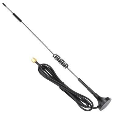 Imagem de Ruining Antena de sucção magnética, antena de sucção de módulo sem fio de 31 cm, adaptador macho para antena de rádio CB transmissor receptor walkie talkie sem fio