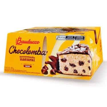 Imagem de Chocolomba cobertura açucarada e cacau 400g - Bauducco