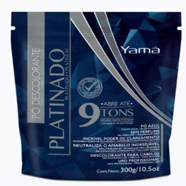 Imagem de Pó Descolorante Abre Até 9 Tons 300g Yamá Expert Platinado Dust Free Refil