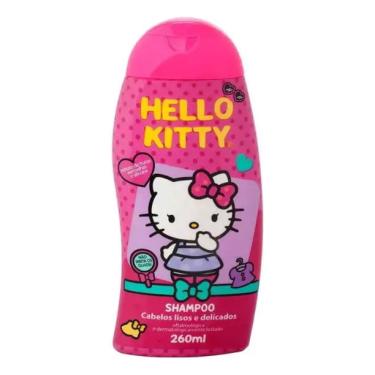 Imagem de Kit Hello Kitty Shampoo Cabelos Lisos 260ml