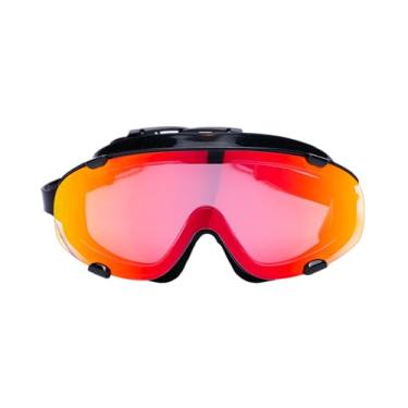 Imagem de Clear'r VISION PRO Máscara de natação para adultos – Lente complexisol ultra transparente 180°, sistema de fivela de ajuste rápido, óculos de proteção UVA/UVB, amarelo