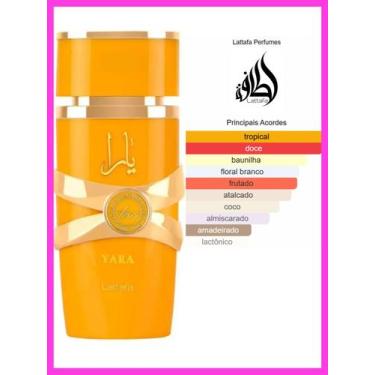 Imagem de Perfume Árabe Feminino Lattafa Yara Tous 100ml Original  Importado Dub