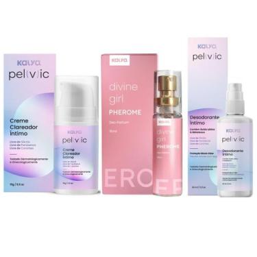 Imagem de Creme Clareador Virilha Deso Íntimo Perfume Feromonio Divine - Kalya