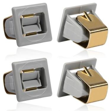 Imagem de [Atualizado] WE01X25316 Trava de porta de secadora adequada para secadores GE/Hotpoint, substitui 4512762, AP6037347, PS11766999 (pacote com 4)