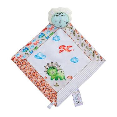 Imagem de Naninha Com Prendedor Para Bebê Paninho Em Plush - miguel Baby, Dino