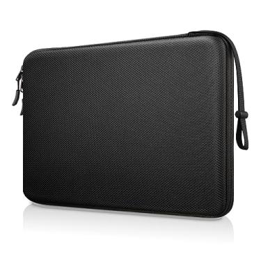 Imagem de Fintie Capa rígida para laptop de 15 a 16 polegadas para MacBook Air de 15 polegadas, M4 2025/M3/M2/M1, MacBook Pro de 16 polegadas, M4/M3/M2/M1 Pro Max, bolsa de transporte de EVA à prova de choque
