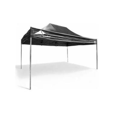 Imagem de Tenda Sanfonada 3,0x2,0 Metros PVC VINILICA - Goiânia Tendas, Preto