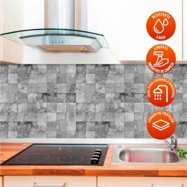 Imagem de Revestimento Ladrilhos em Cimento 250 - Inove Papéis de Parede