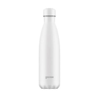 Imagem de Garrafa Térmica Gocase Urban Inox Parede Dupla Isolada À Vácuo 500ml - Branco